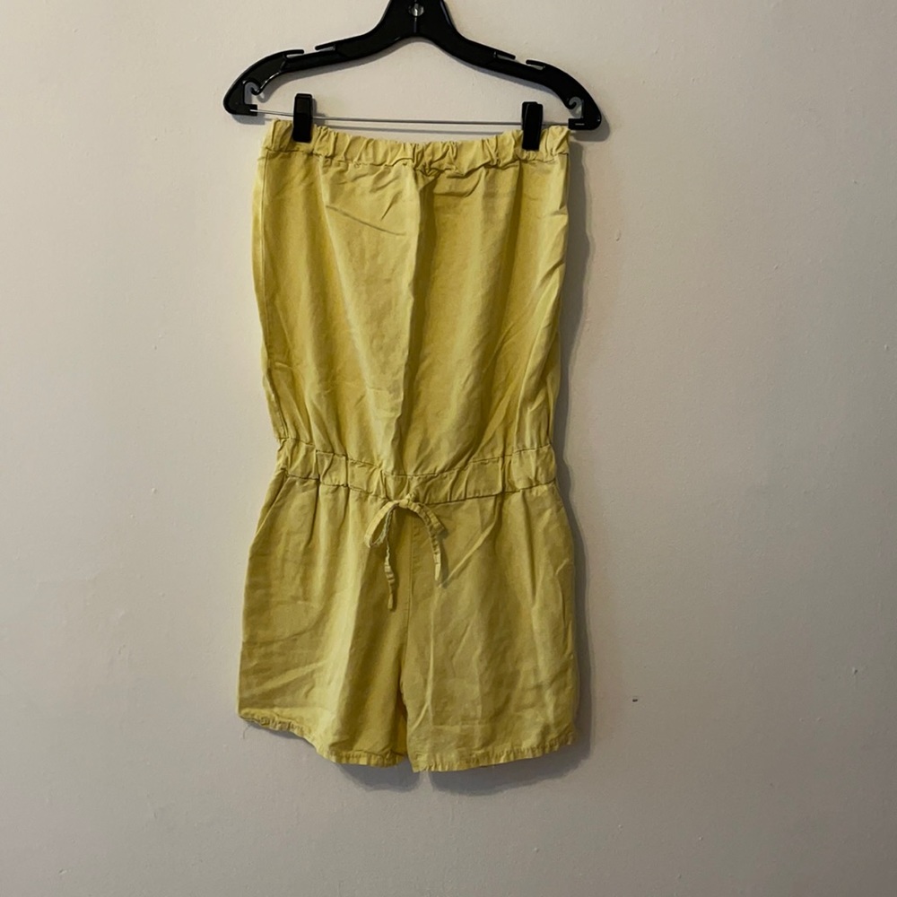 Sofi women’s yellow sleeveless jumpsuit S